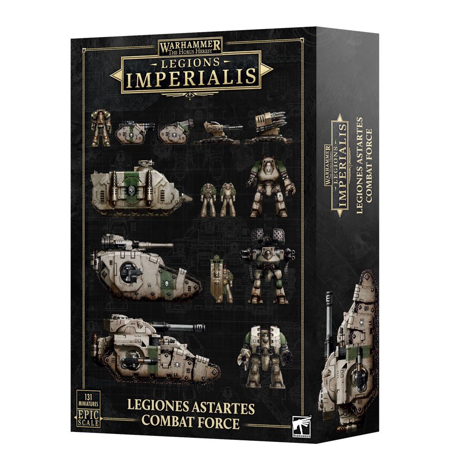 Découvrez la Legiones Astartes Combat Force, une superbe boite pour commencer ou compléter une force des Legiones Astartes