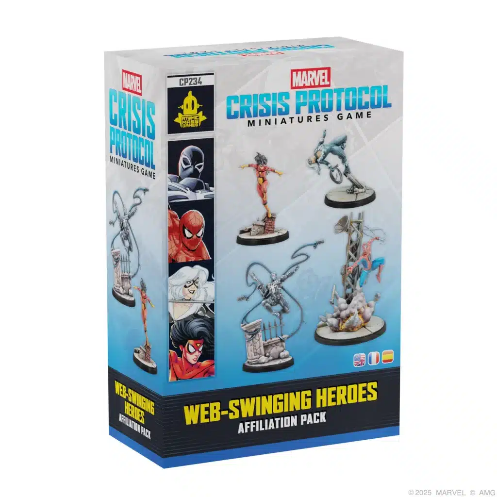 MCP: Web-Swinging Heroes de nouveaux personnages pour le jeu de figurines Marvel Crisis Protocol , a découvrir absolument