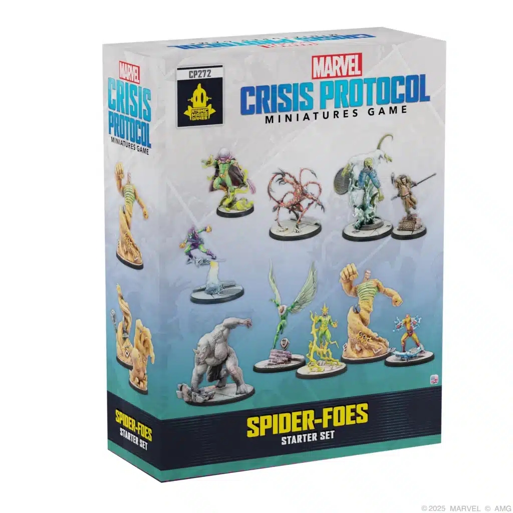 MCP: Spider Foes Starter Set de nouveaux personnages pour le jeu de figurines Marvel Crisis Protocol , a découvrir absolument