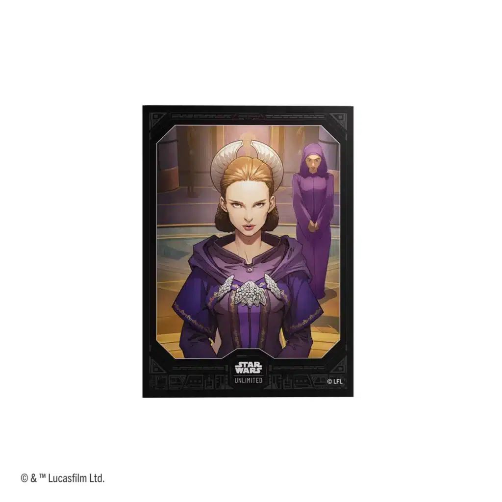Secrets du pouvoir est la 6 eme edition du formidable jeu de cartes Star Wars Unlimited , découvrez le Saison 6 Sleeves Padme