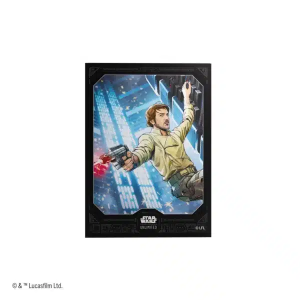 Secrets du pouvoir est la 6 eme edition du formidable jeu de cartes Star Wars Unlimited , découvrez le Saison 6 Sleeves Cassian