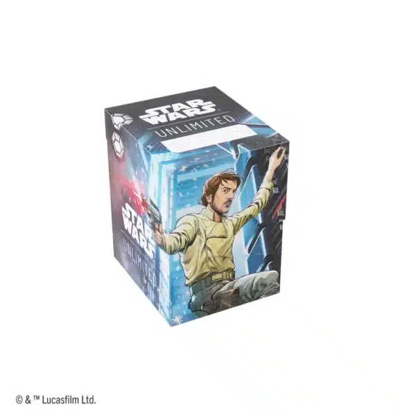 Secrets du pouvoir est la 6 eme edition du formidable jeu de cartes Star Wars Unlimited , découvrez le Saison 6 Deck Box Cassian/ Meero