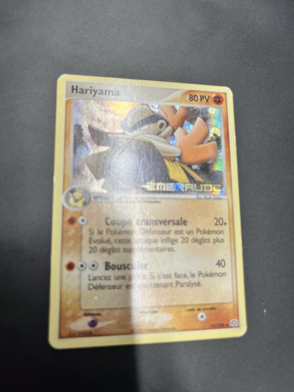 Hariyama reverse 31/106 Emeraude – Image 2