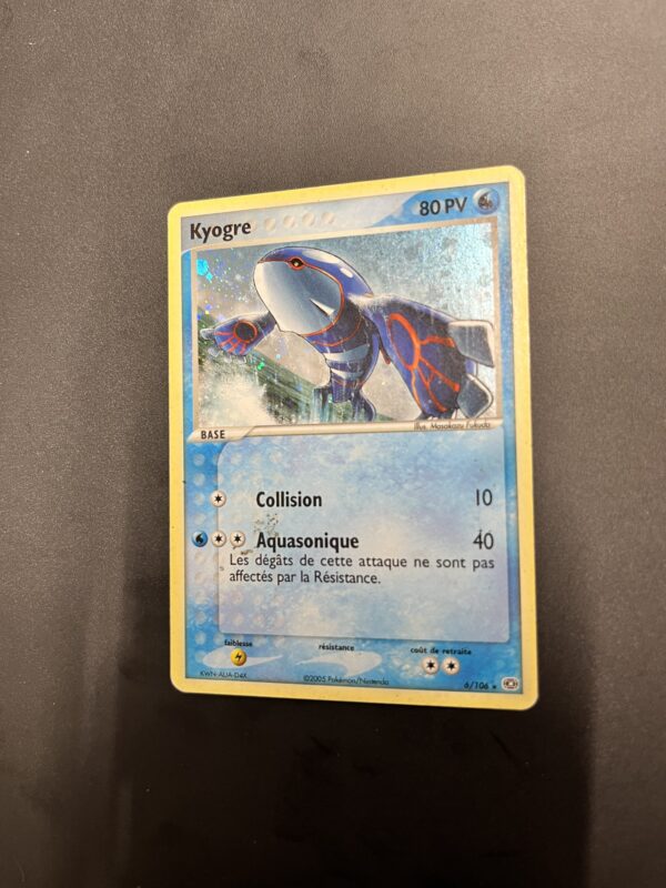 Kyogre Holo 06/106 Emeraude – Image 2