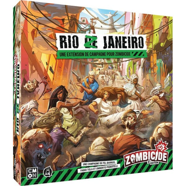 Zombicide Saison 1 2ème édition Rio Z Janeiro  extension VF
