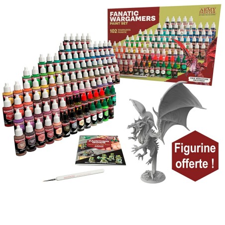 Découvrez le Army Painter Warpaints Fanatic: Wargamers Paint Set , qui rassemble 22 couleur incontournables de la gamme Fanatic.