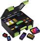 Game Castle Black/ Green Game genic, est un malette de rangement parfaite pour rangers vos cartes et les protéger lors des déplacements