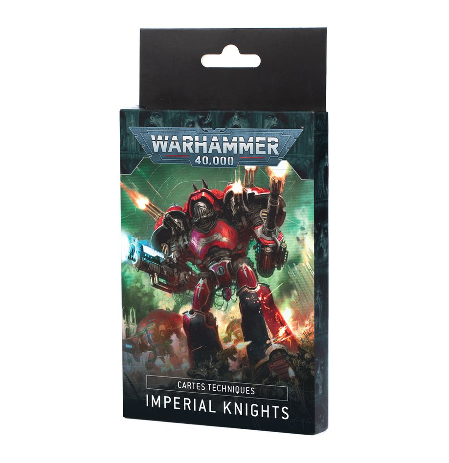 Découvrez le nouveau Imperial Knights : Cartes Techniques pour le jeu Horus Heresy pour des batailles emblématiques du 30ème millénaire