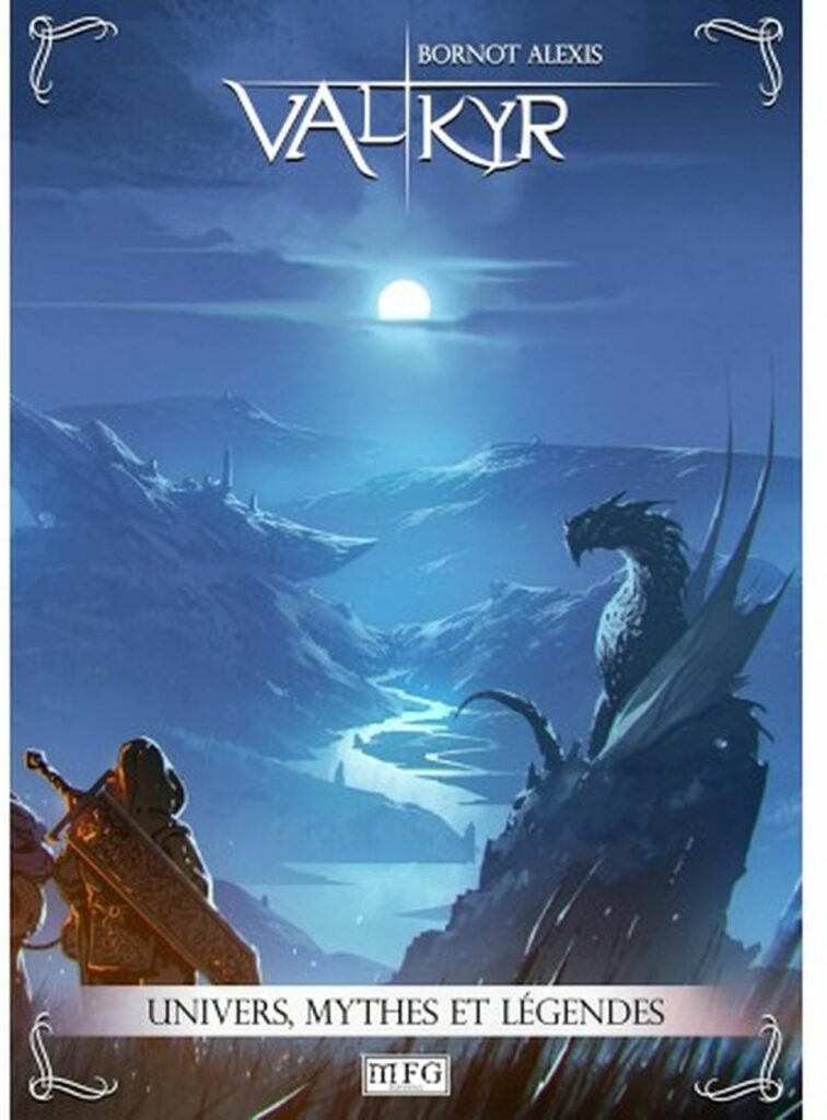 Valkyr est un livre de fluff dans l'univers medieval fantastique si cher aux rolistes et joueurs de jeux de figurines, realisé par alexis bornot