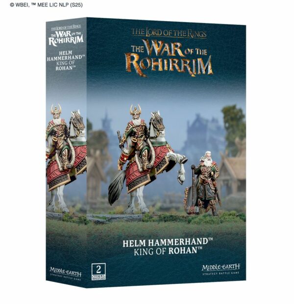 Menez les forces des nobles Rohirrim avec le légendaire Helm Hammerhand King Of Rohan qui a donné son nom au Gouffre de Helm