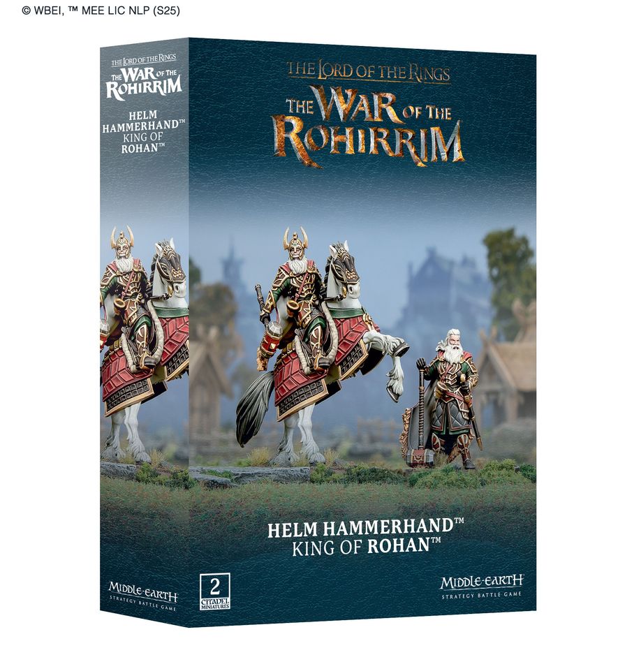 Menez les forces des nobles Rohirrim avec le légendaire Helm Hammerhand King Of Rohan qui a donné son nom au Gouffre de Helm