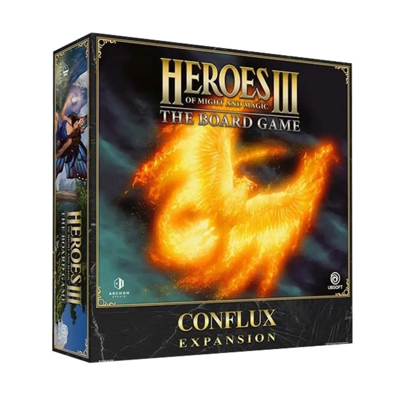 Heroes of Might and Magic III - Conflux Expansion VF est l'une des formidables extensions pour cet inoubliable jeu maintenant adapté en jeu de plateau