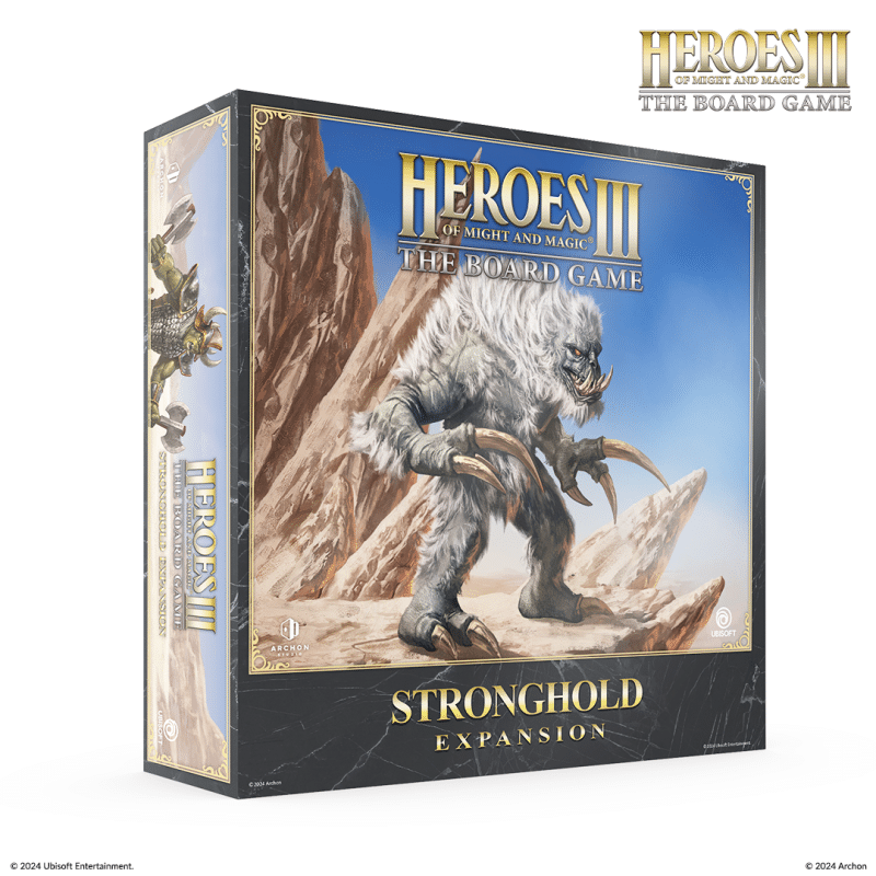 Heroes of Might and Magic III - Stronghold Expansion VF est l'une des formidables extensions pour cet inoubliable jeu maintenant adapté en jeu de plateau