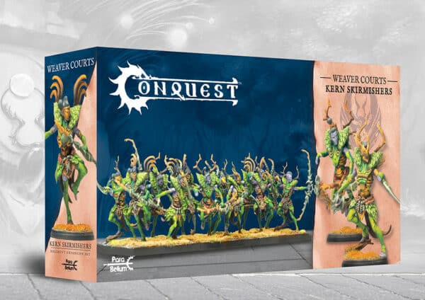 Weaver Courts : Kern Skirmishers est une nouvelle unité de la 10 eme faction de conquest inspirée des saisons