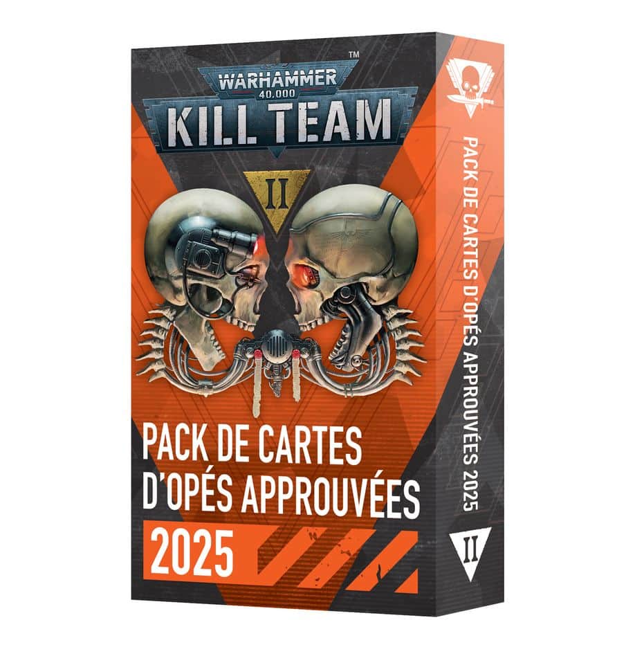 Découvrez la nouvelle version de Kill Team avec Kill Team V3 : Cartes d'opés 2025 , de nouvelles superbes figurines , de nouvelles règles.