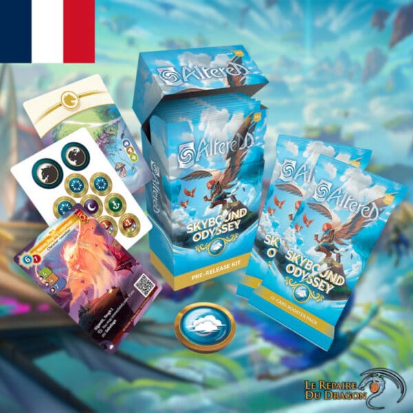 Découvrez le nouveau TCG Altered avec les Display Odyssée des Cieux, une occasion simple de se lancer dans ce futur grand nom des TCG en France