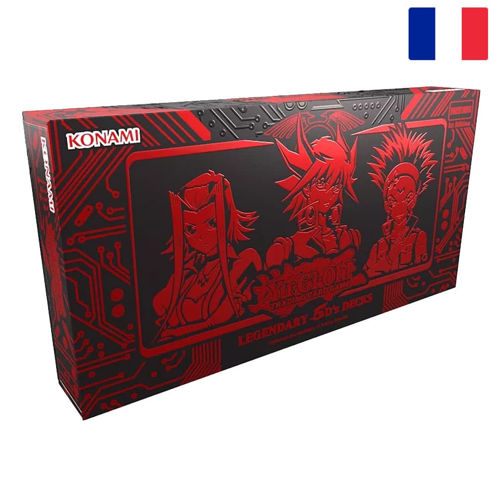 Yu-Gi-Oh JCC L5DD : Legendary 5D's Deck est la nouvelle extension de Yu-Gi-Oh incluant de nouvelles mécaniques de jeu et toujours de superbes cartes