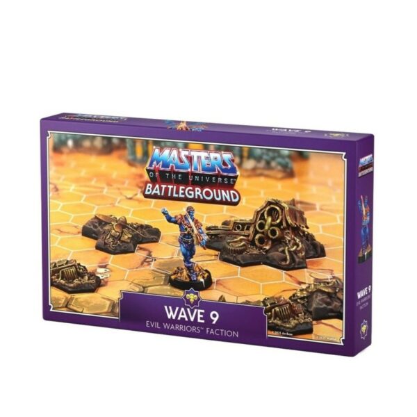 Masters of the Universe Vague 9 : Evil Warriors faction contient de nouvelles figurines et cartes pour ce superbe nouveau jeu de figurines
