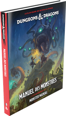 Dungeons & Dragons : Le Manuel des monstres 2024 VF qui vous permettra de vous lancer dans l'univers de Dungeons & Dragons