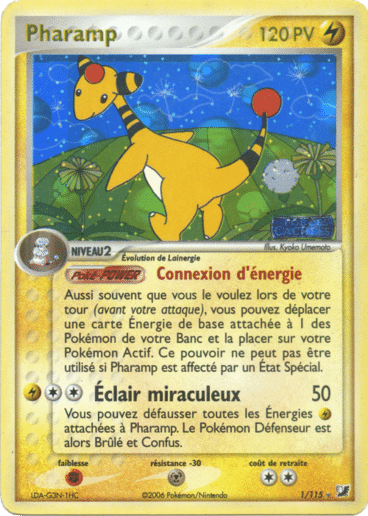 Pharamp reverse 01/115 Forces cachées est un moyen simple et original de collectionner votre série préféré. Les cartes sont protégées.