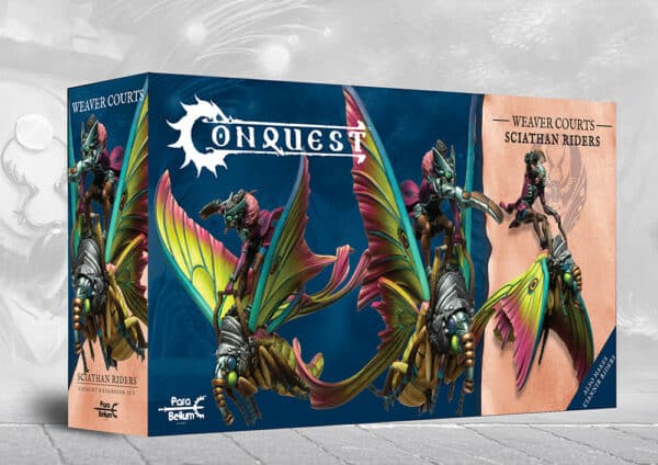 Weaver Courts: Sciathan Riders (Dual Kit) est une nouvelle unité de la 10 eme faction de conquest inspirée des saisons