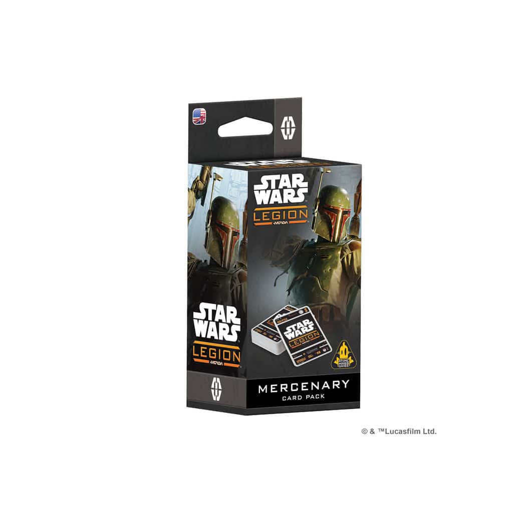 Legion : Mercenary Card Pack EN est la prochaine sortie pour Star Wars Legion et sa nouvelle version de ce jeu fantastique