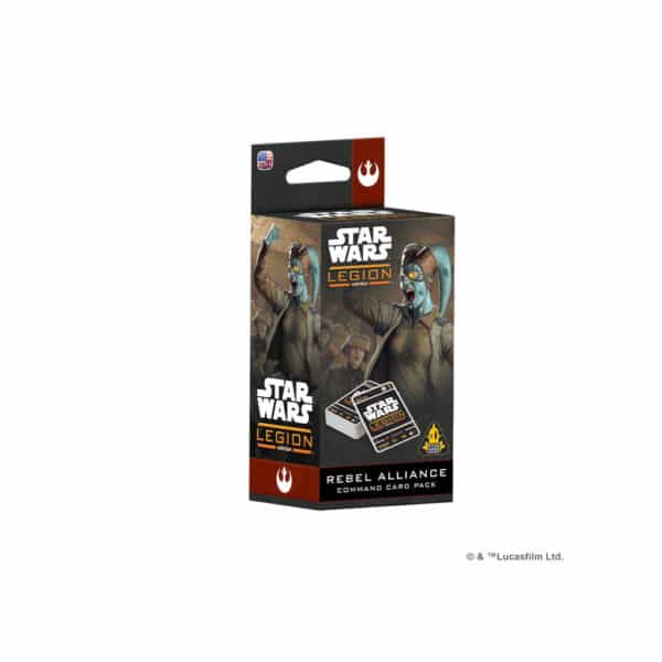 Rebel Alliance Command Card Pack EN est la prochaine sortie pour Star Wars Legion et sa nouvelle version de ce jeu fantastique