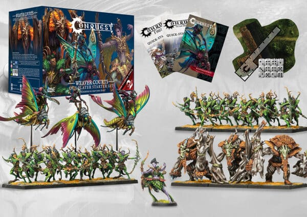 Weaver Courts - One Player Starter est une nouvelle unité réanimé par les mages de la Old dominion , unité brutale et létale pour votre plus grand plaisir