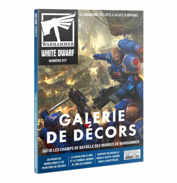 White Dwarf 517 est le magazine Warhammer premium de Games Workshop, débordant chaque mois de contenus extraordinaires pour pimentez vos parties.