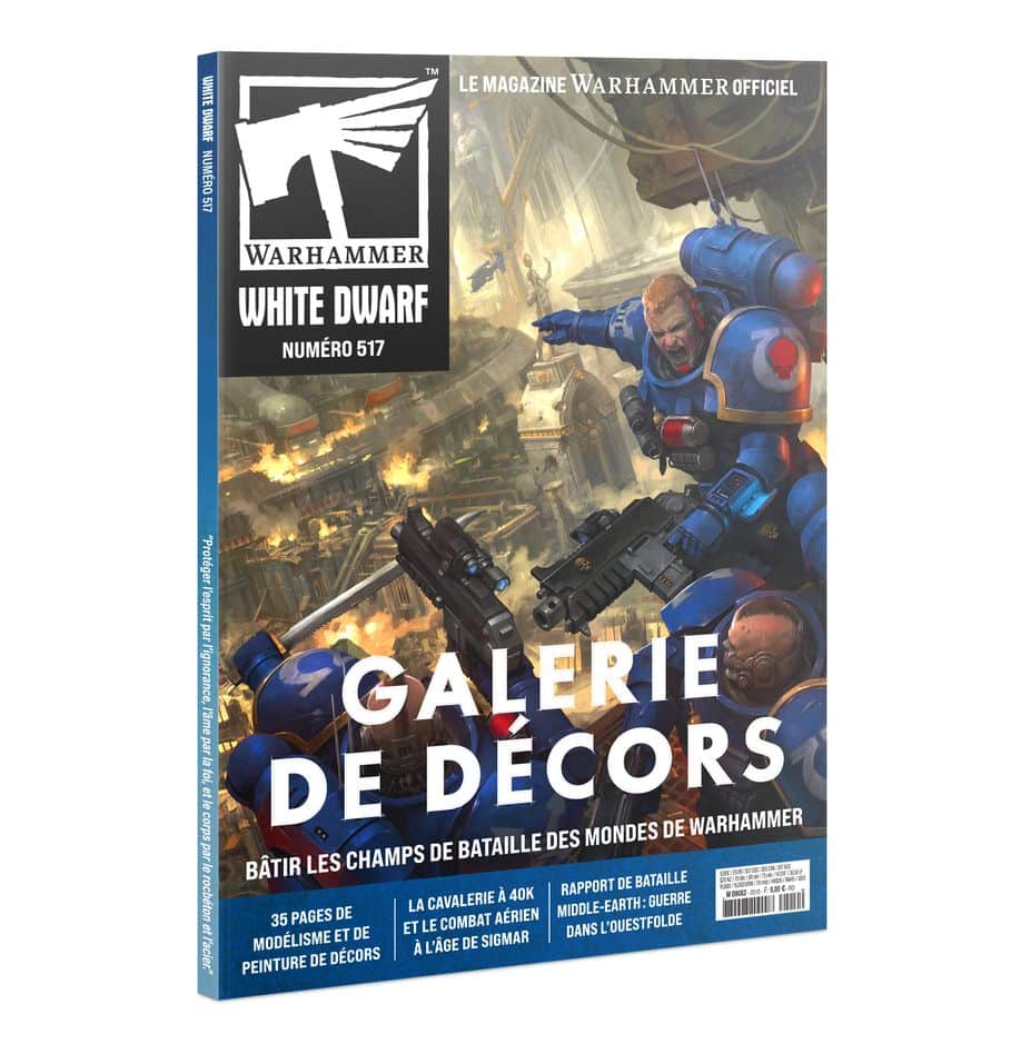 White Dwarf 517 est le magazine Warhammer premium de Games Workshop, débordant chaque mois de contenus extraordinaires pour pimentez vos parties.