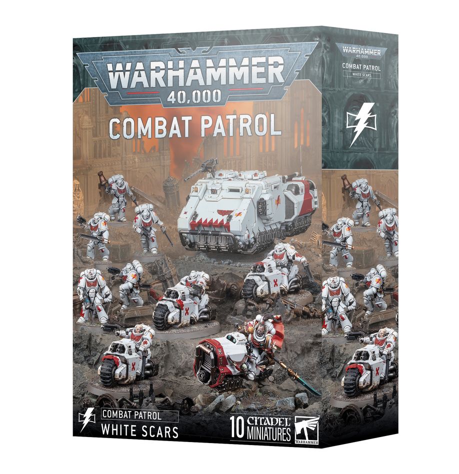 White Scars : Combat Patrol accompagne les nouvelles figurines de games workshop et vient etoffer encore le format patrouille