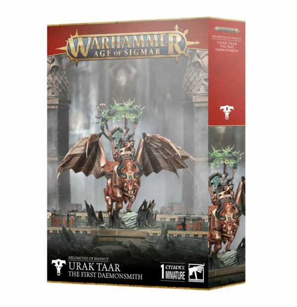 On dit de Helsmiths of Hashut Urak Taar the First Daemonsmith qu’il apprit à asservir les démons de la bouche de Hashut lui-même