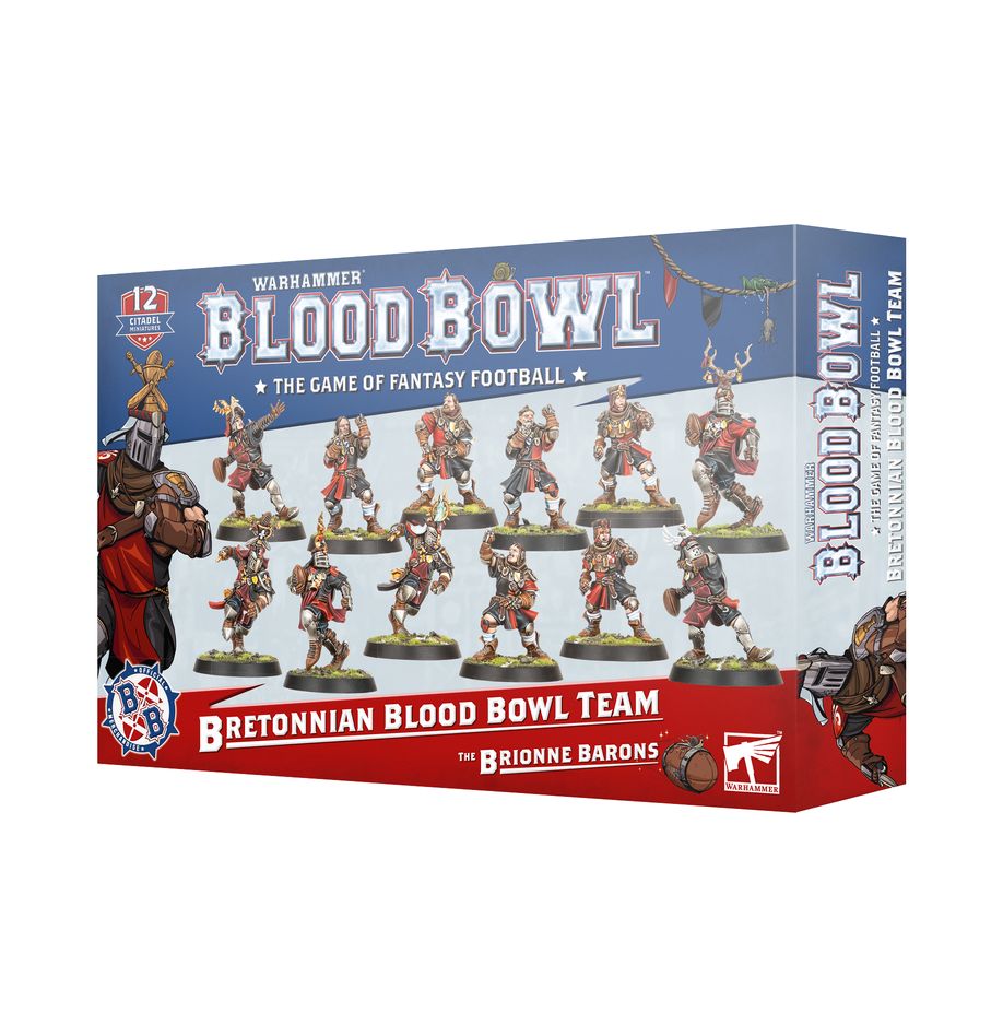 Découvrez la Bretonnian Team V3 pour jouer et gagner vos matchs au connu et célèbre jeu Blood Bowl avec les Rois des Tombes