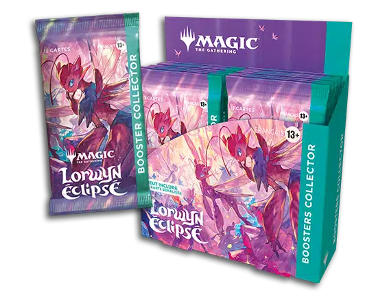 Magic Display Collector Lorwynn Eclipsé VF qui accompagne cette nouvelle edition de Magic dans l'univers et l'esprit de Lorwynn