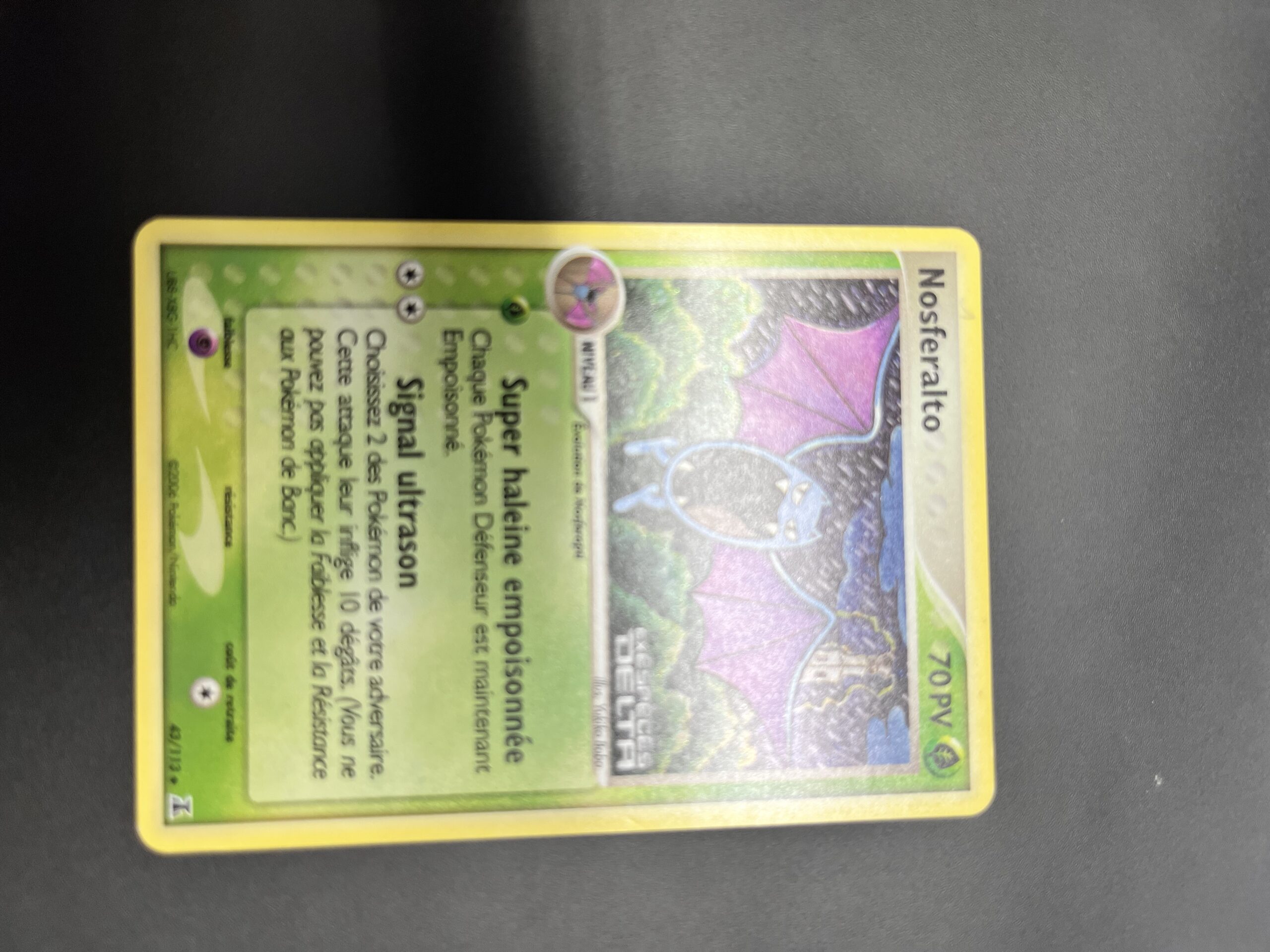 Nosferalto reverse 43/113 Espèce delta – Image 2