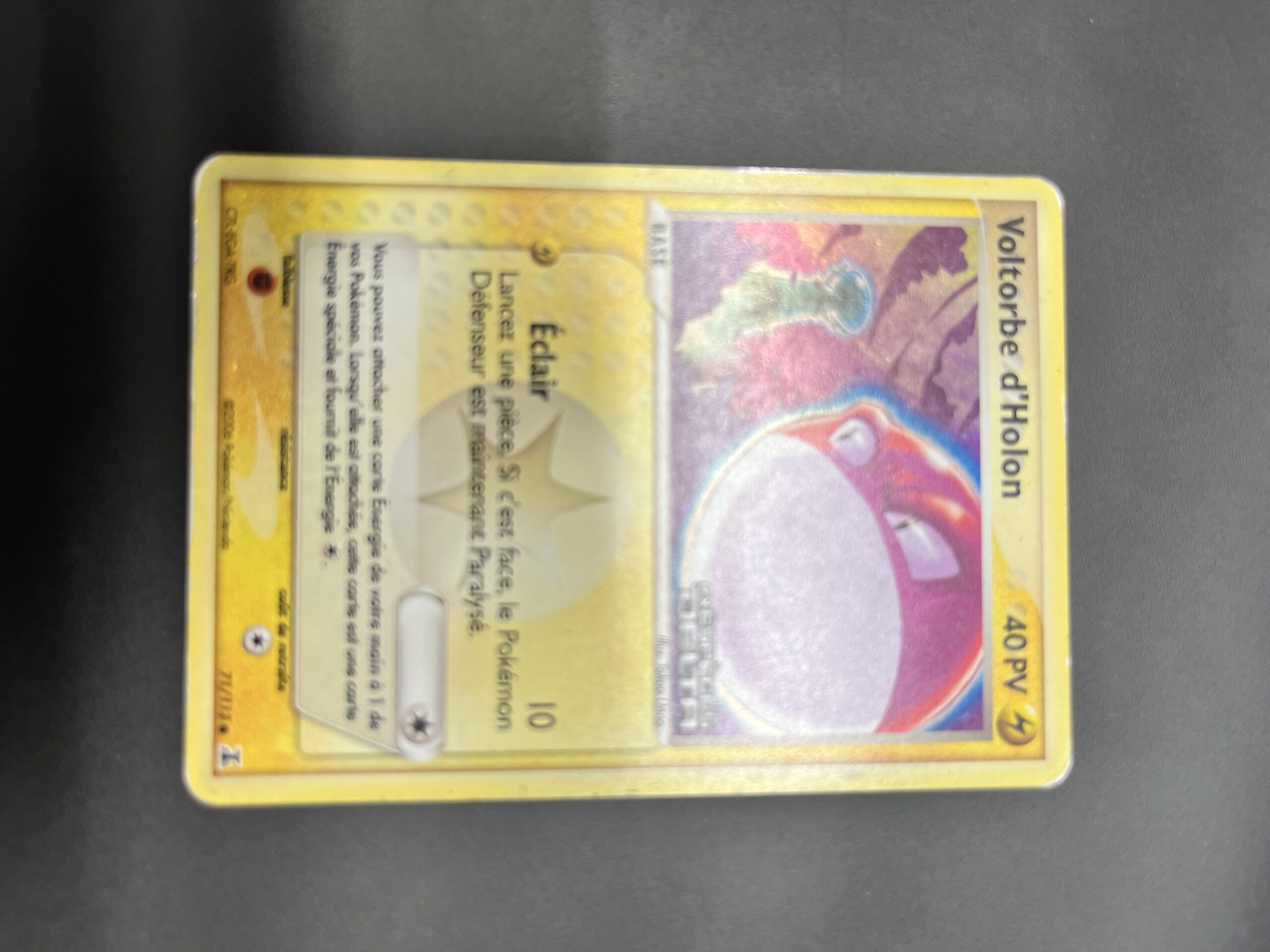 Voltorbe d'holon reverse 71/113 Espèce delta – Image 2