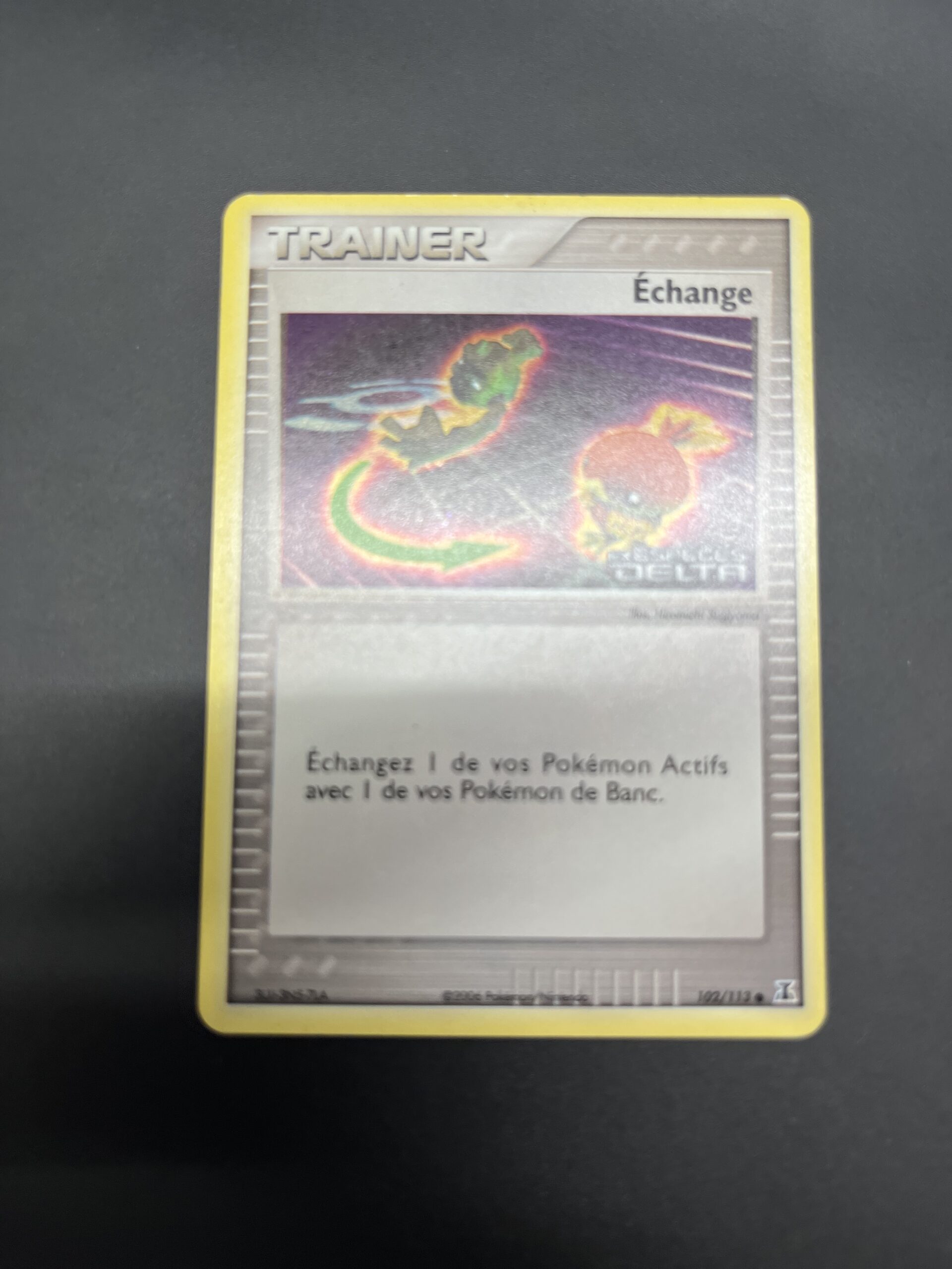 Echange reverse 102/113 Espèce delta – Image 2