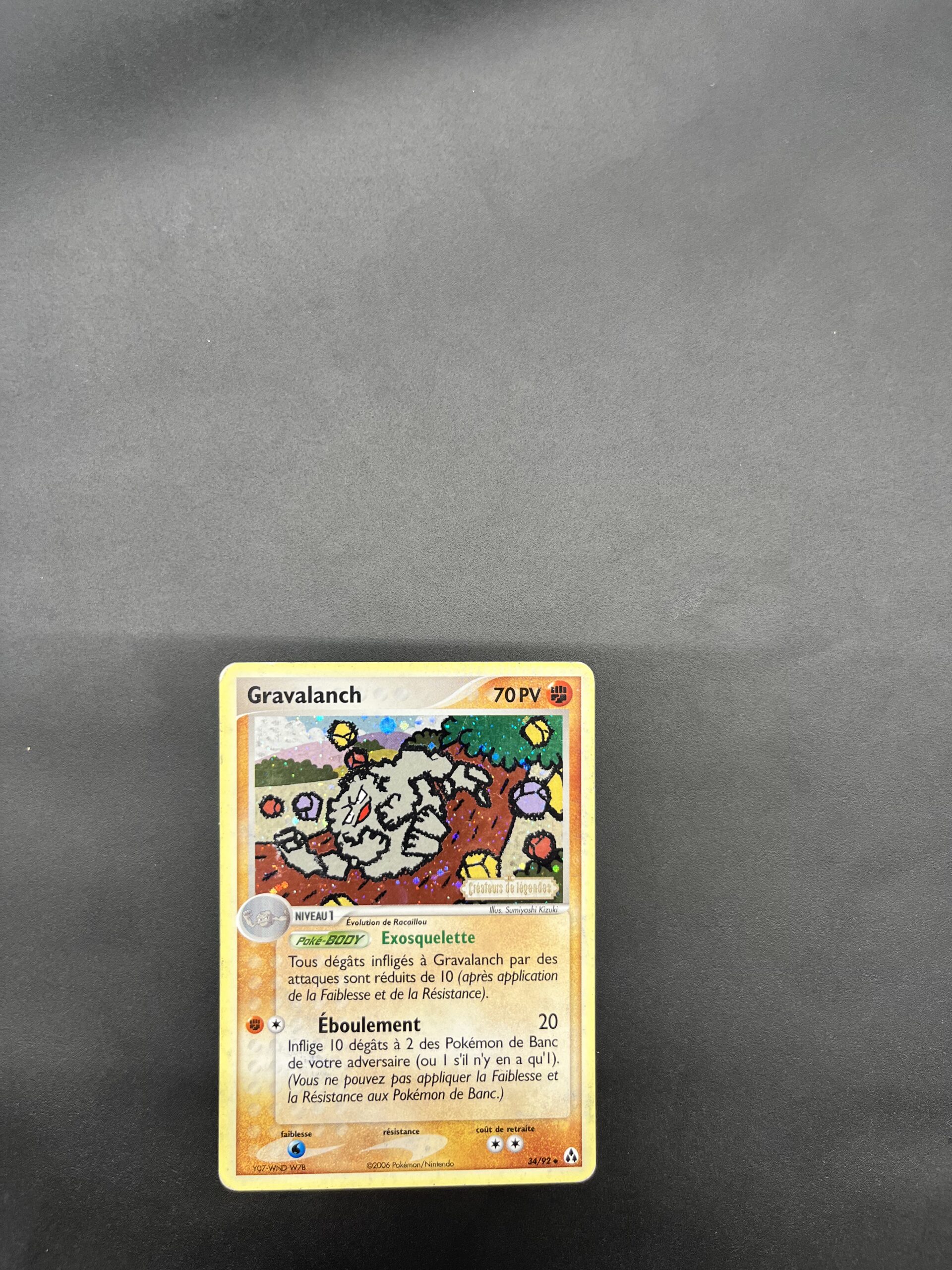 Gravalanch reverse 34/92 créateurs de légendes – Image 2