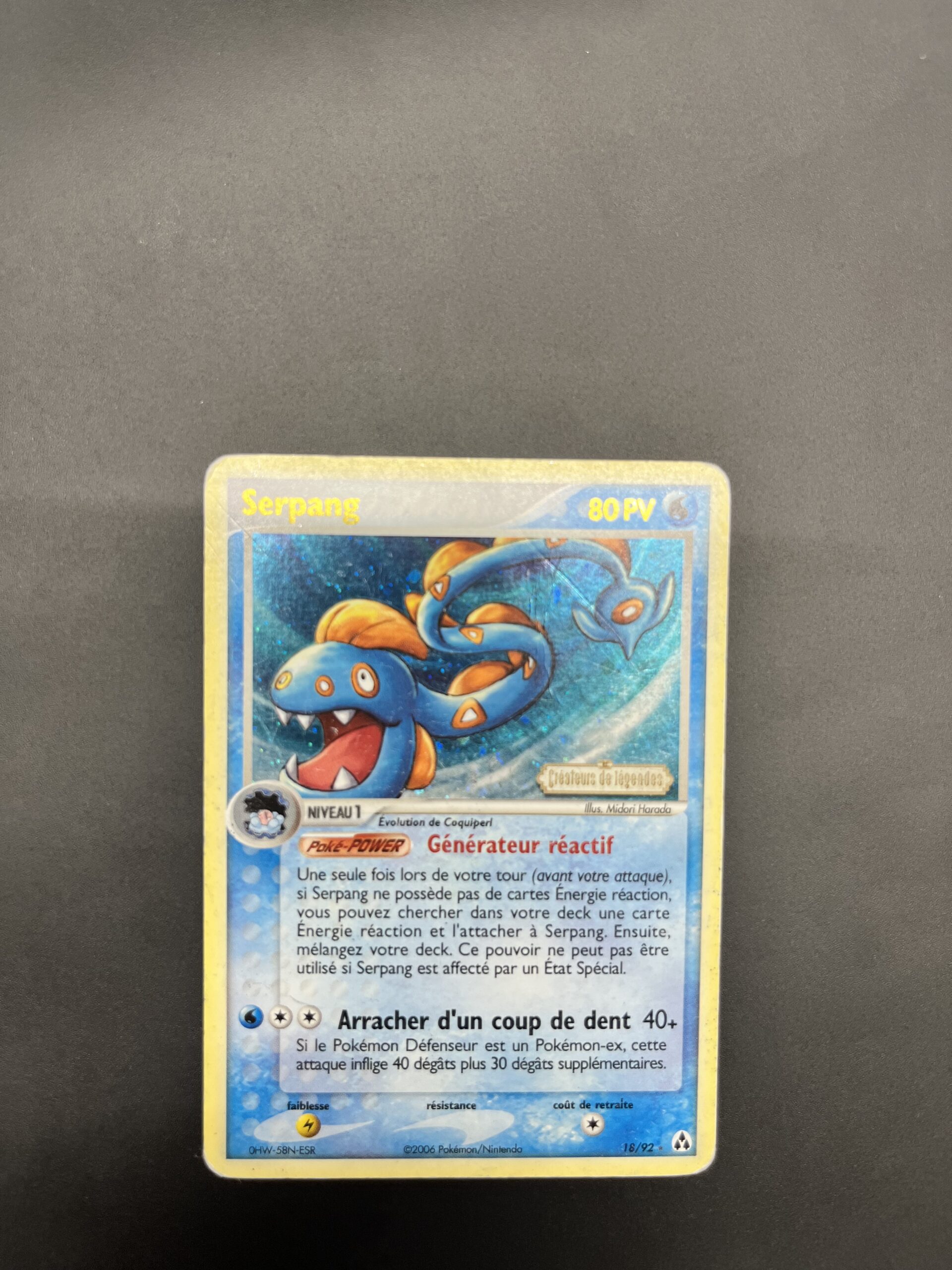 Serpang reverse 18/92 créateurs de légendes – Image 2