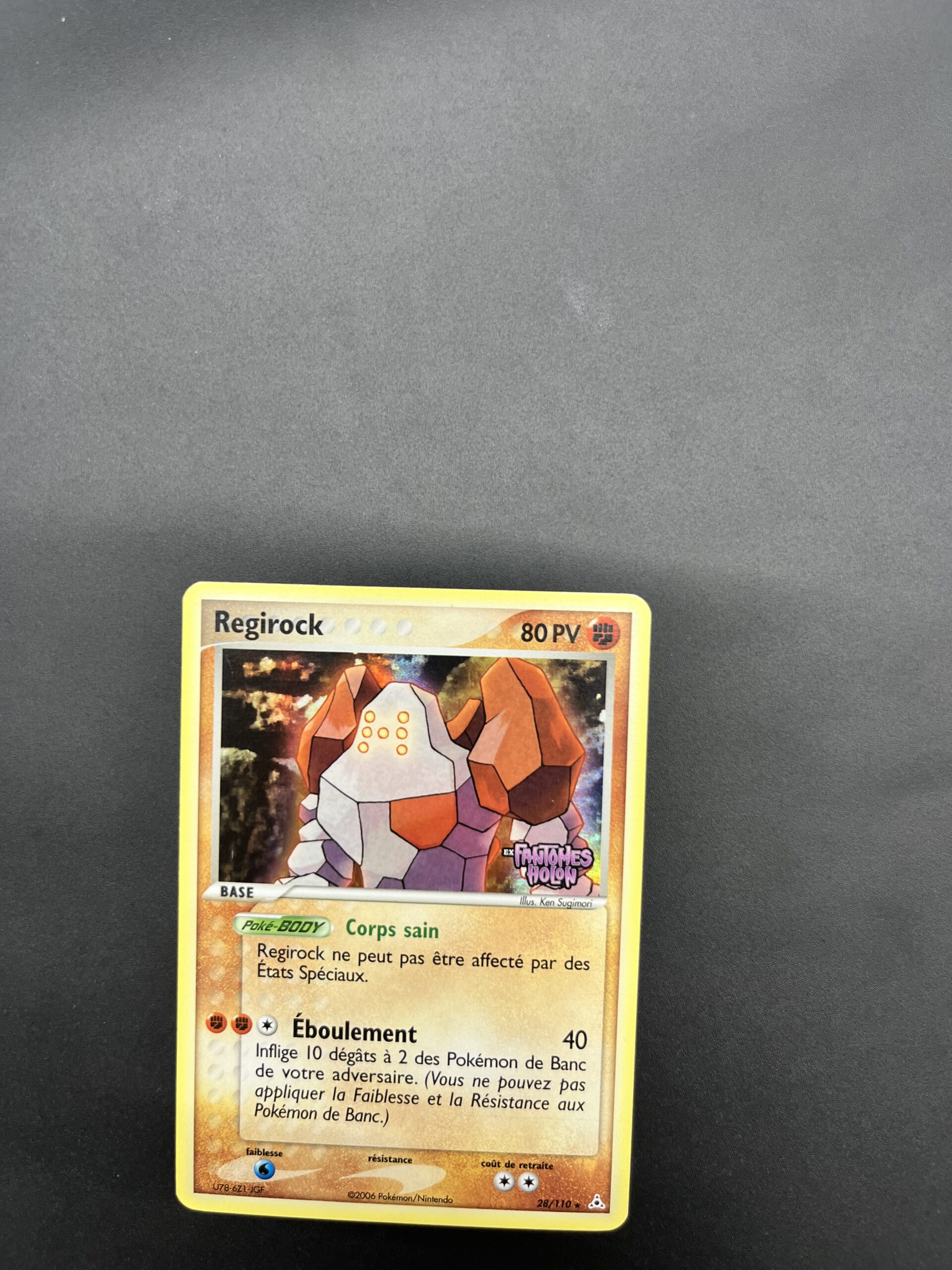 Regirock reverse 28/110 Fantomes Holon – Image 2