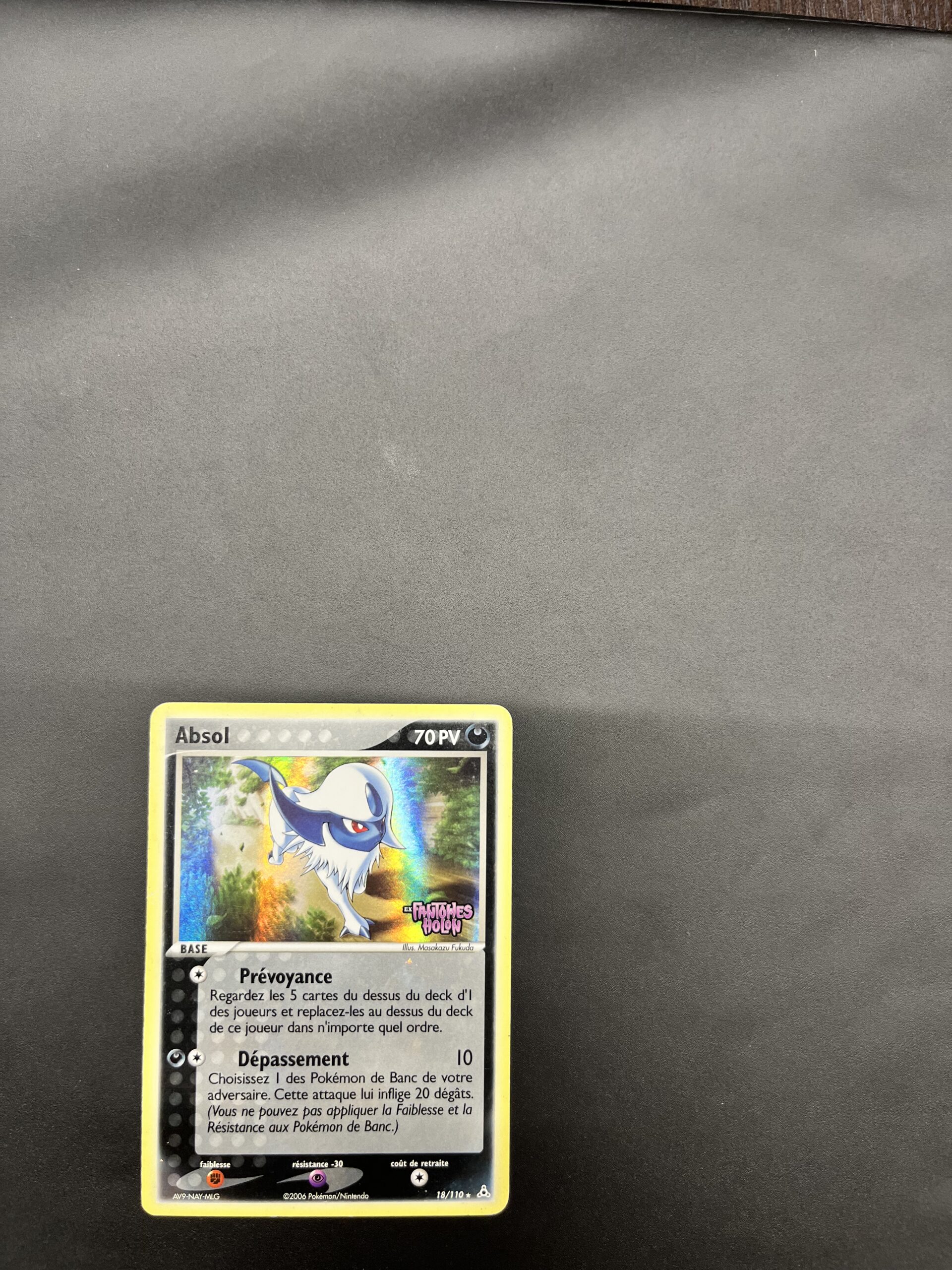 Absol reverse 18/110 Fantomes Holon – Image 2