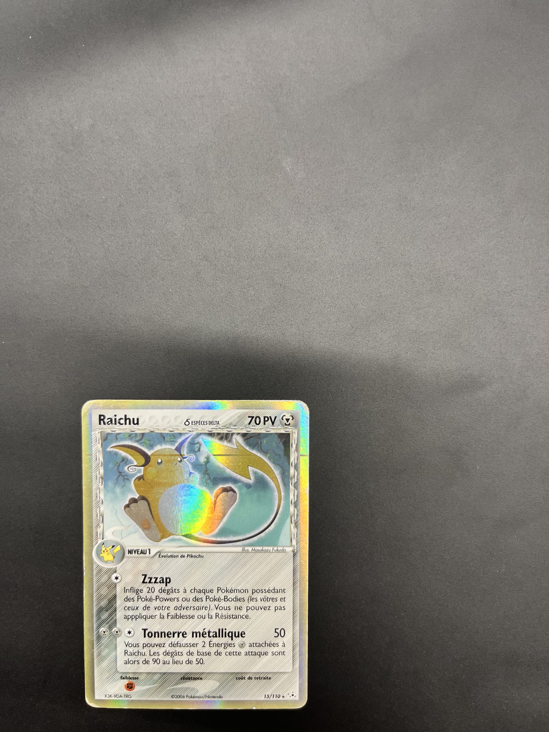 Raichu 15/110 Fantomes Holon – Image 2