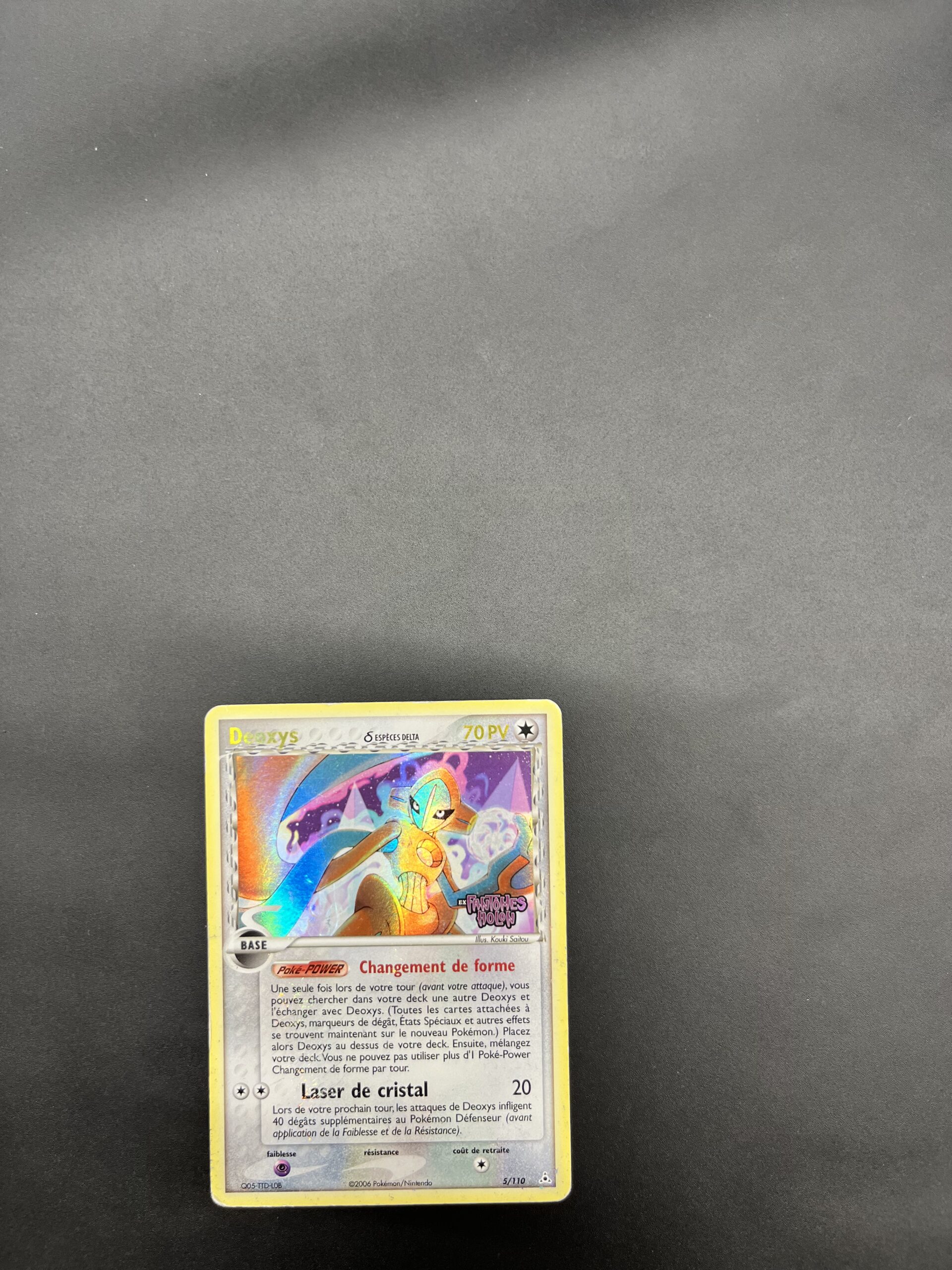 Deoxys reverse 05/110 Fantomes Holon – Image 2
