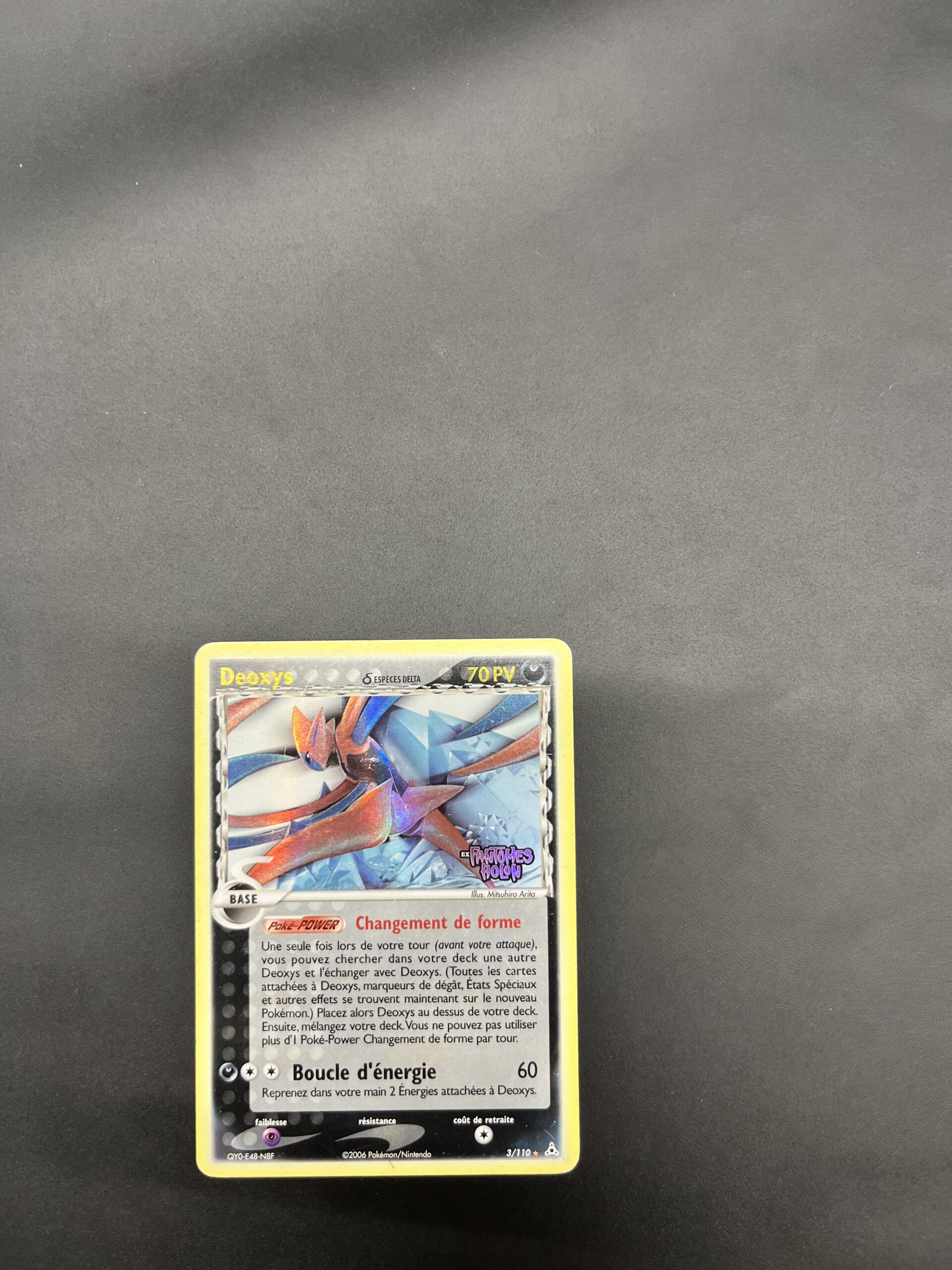 Deoxys reverse 03/110 Fantomes Holon – Image 2