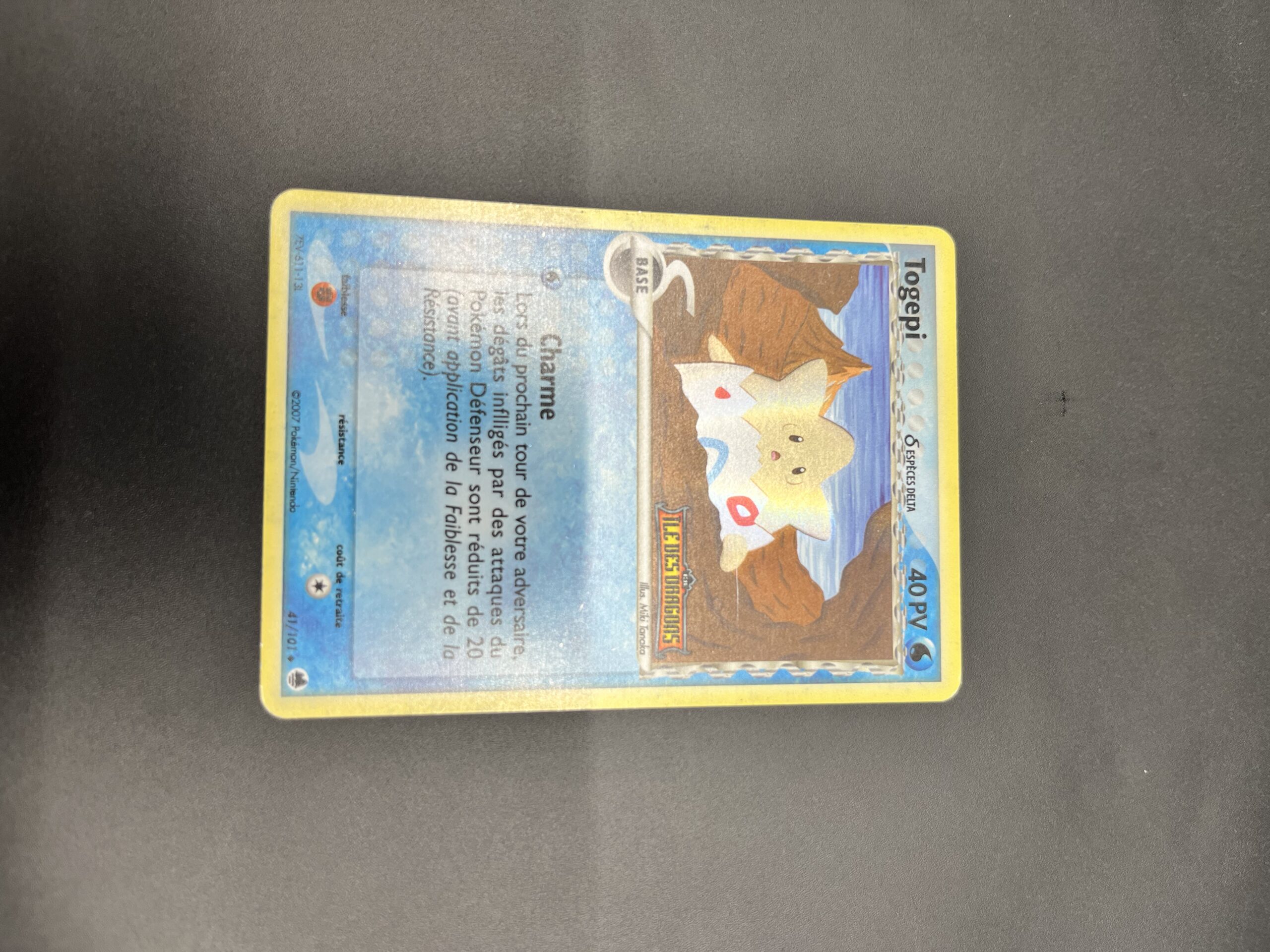 Togepi reverse 41/101 Ile des dragons – Image 3