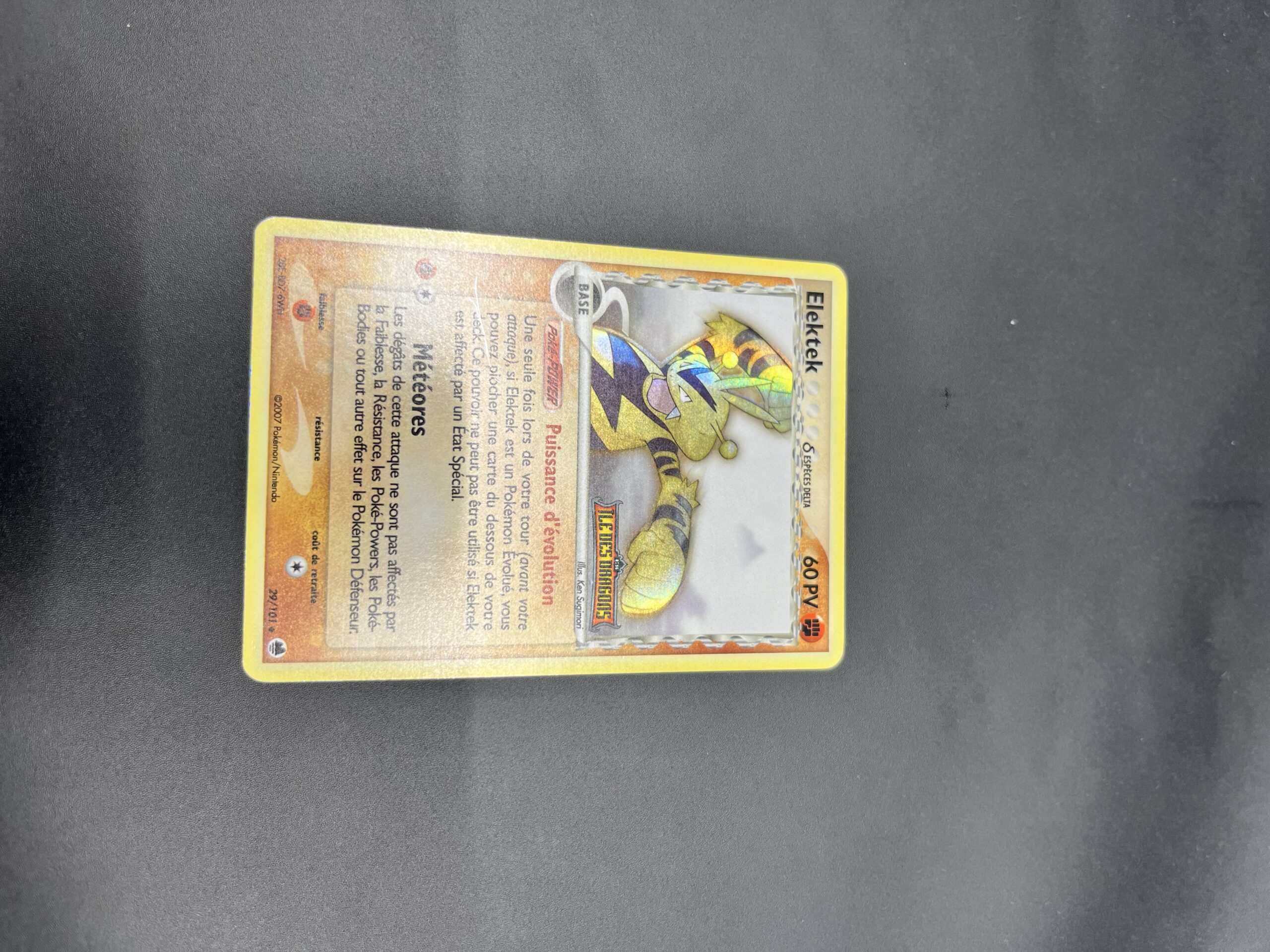 Elektek reverse 29/101 Ile des dragons – Image 3