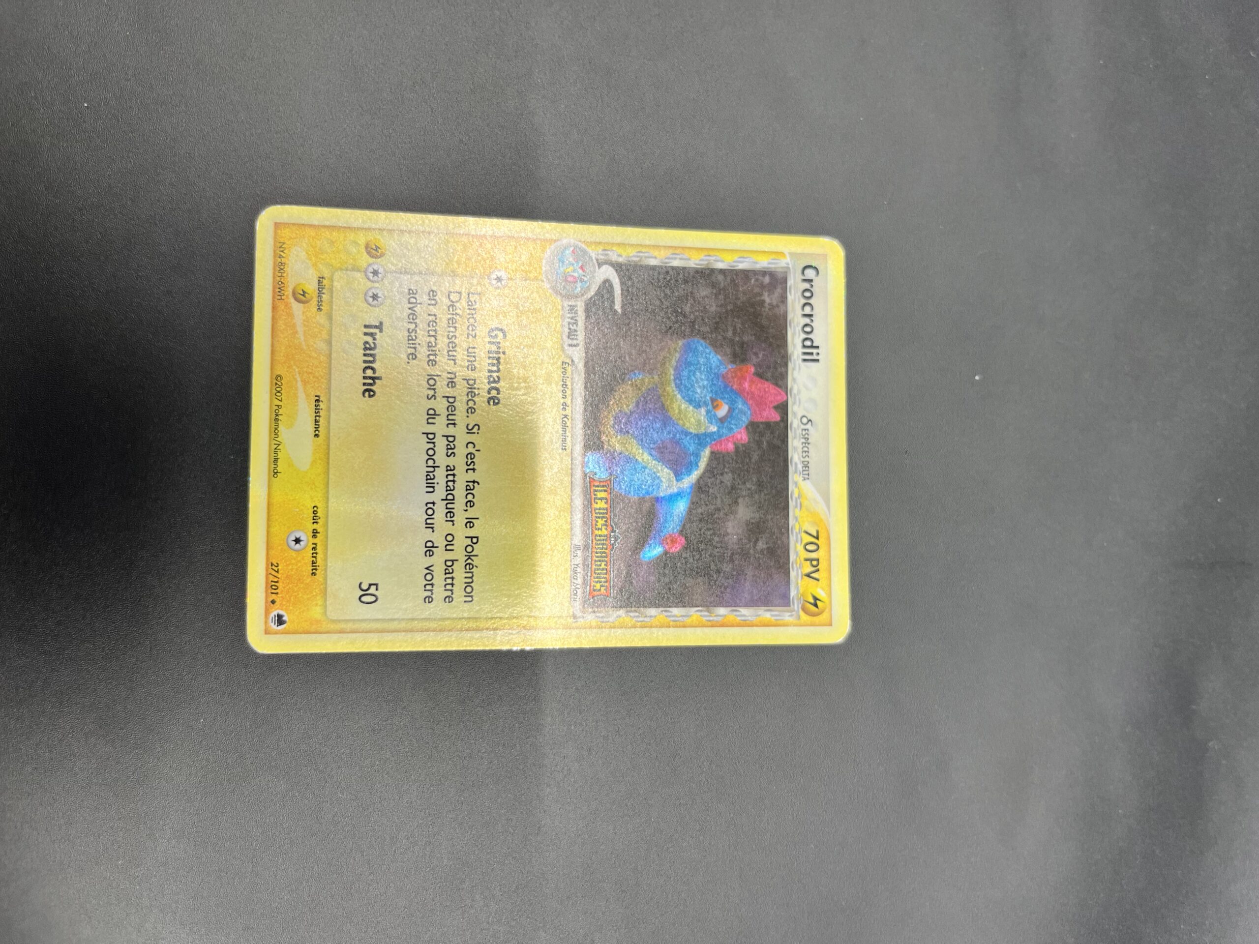 Crocrodil reverse 27/101 Ile des dragons – Image 3