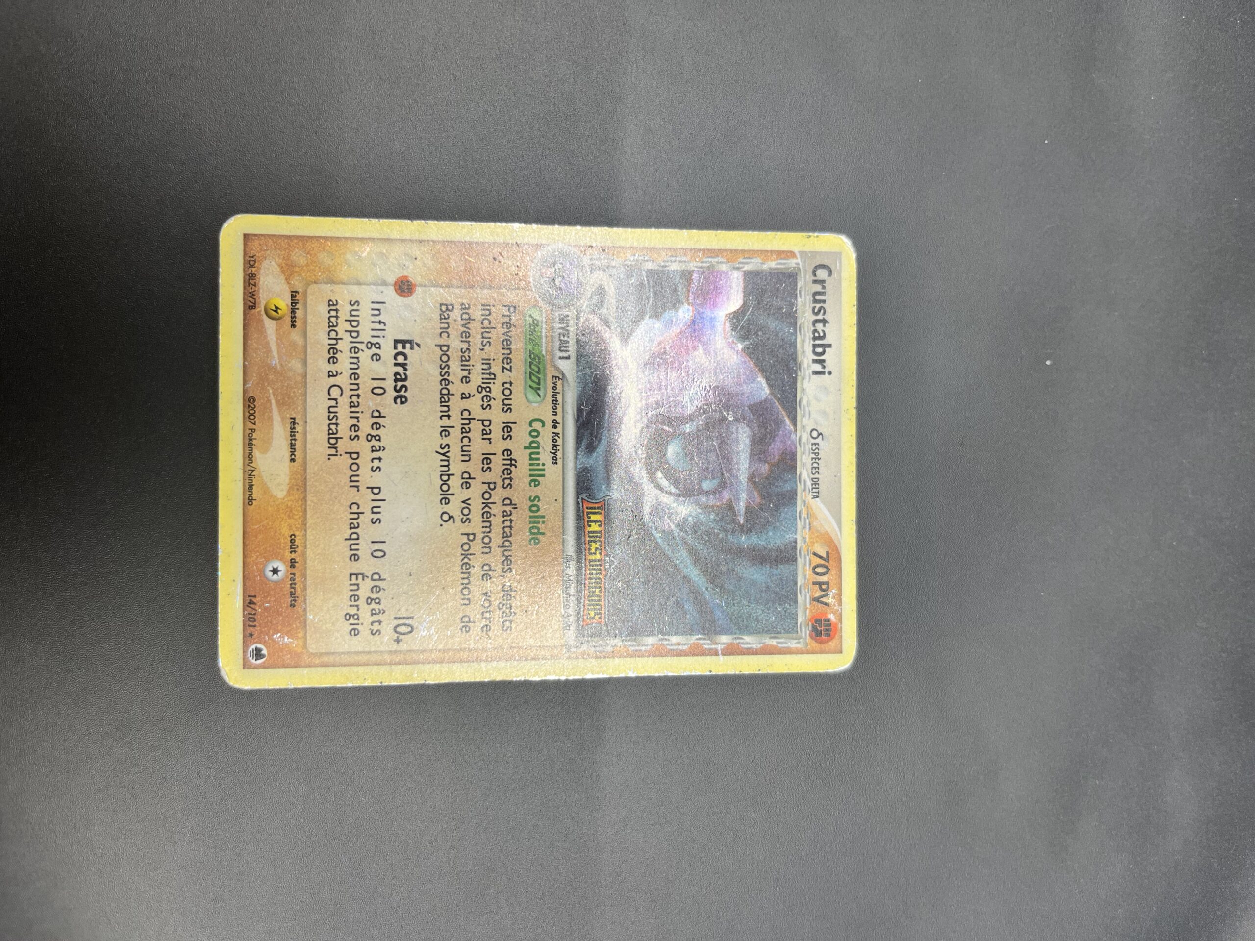 Crustabri reverse 14/101 Ile des dragons – Image 3