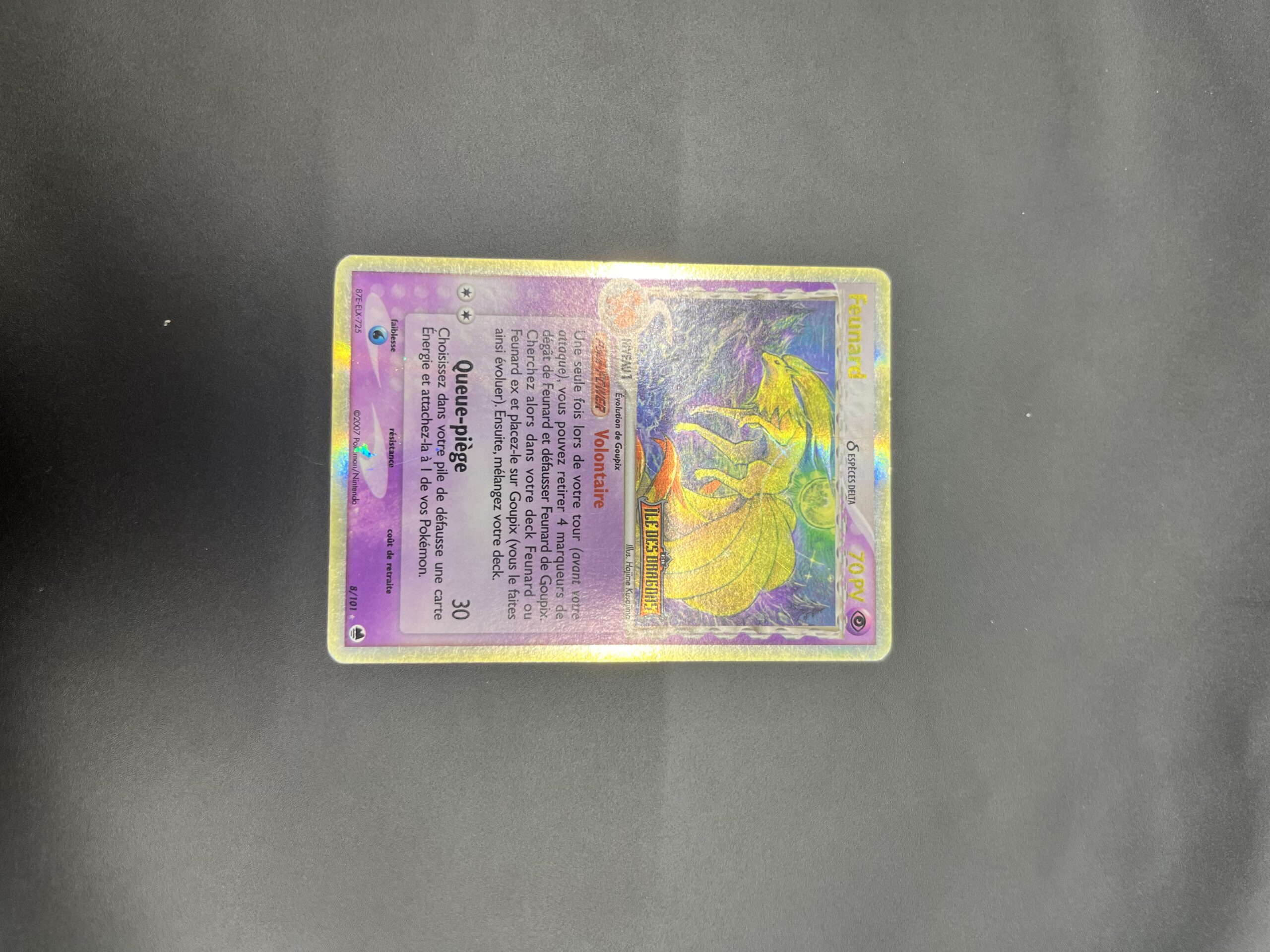 Feunard reverse 08/101 Ile des dragons – Image 3