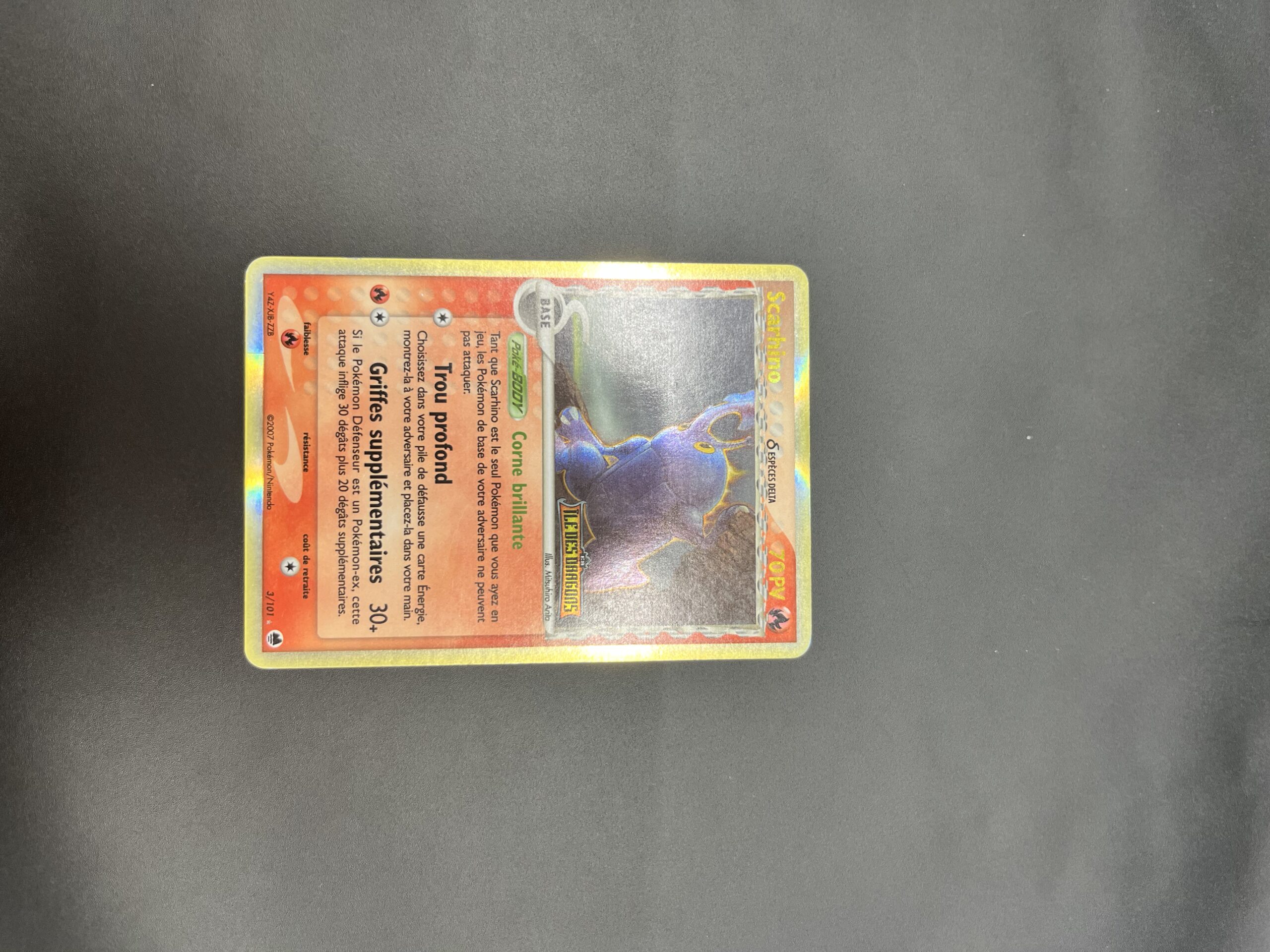 Scarhino reverse 03/101 Ile des dragons – Image 3